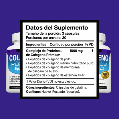 Suplemento de colágeno